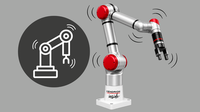 Robot konum ve hız izleme için Kendrion Motion güvenlik seviyesi